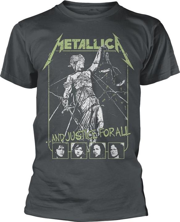 Metallica Justice for All Faces T-Shirt, multicoloured, XXL
