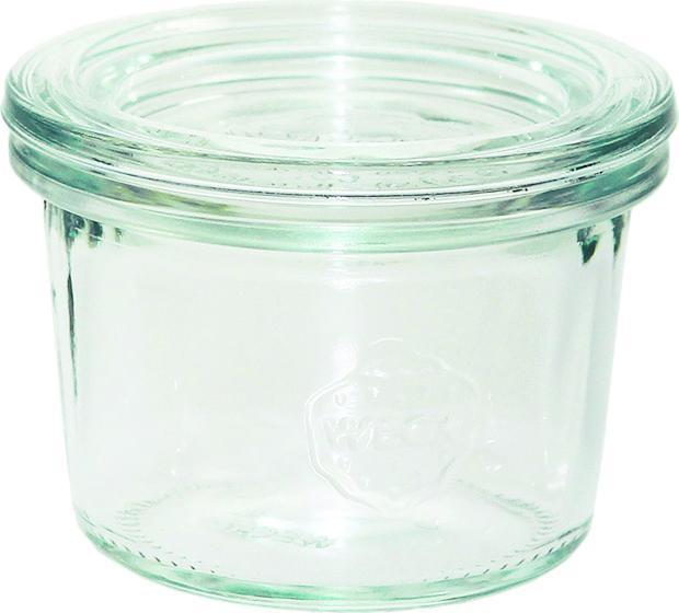 Produktbild Weck Einkochgläser 80 ml 12 Stk Rundrand Sturzform Einweckgläser Dessertgläser (12 Stk., 0.08 l)