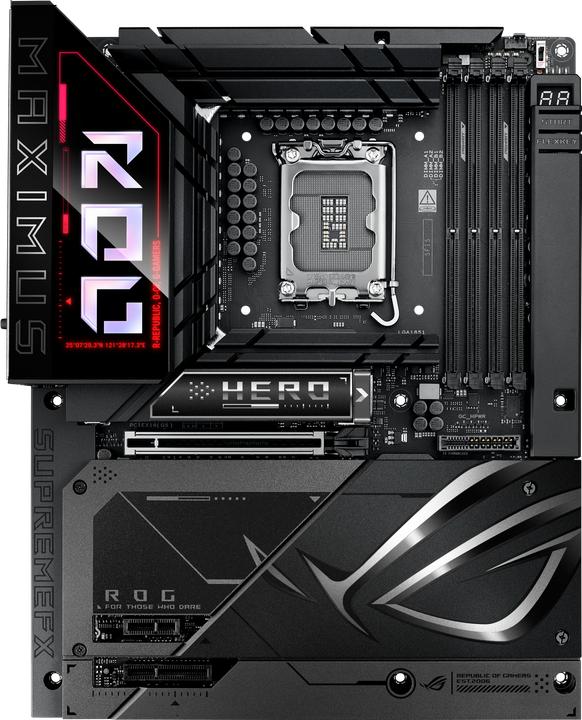 Produktbild ASUS Rog Maximus Z890 Hero Btf (LGA 1851, Intel Z890, ATX)