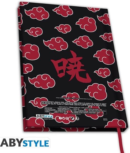 Immagine prodotto ABYstyle Naruto Shippuden A5 Notebook: Akatsuki (A5, Nessuna, Copertina rigida)