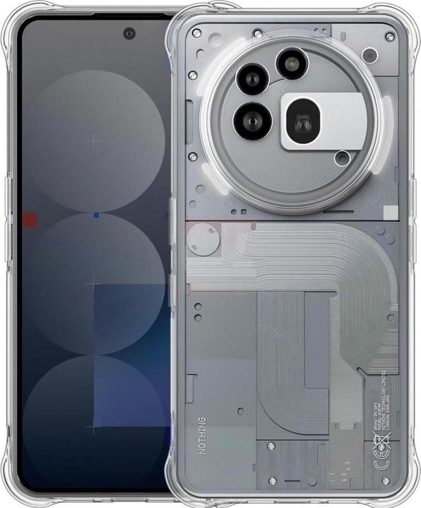 Actual product image Screenguard Crystal Soft Airbag Bumper Cover (Nothing Phone (3a) Pro)