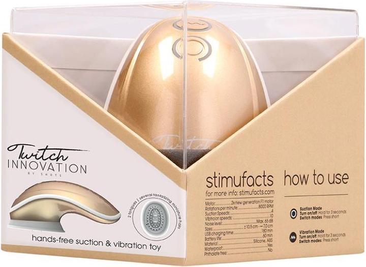 Image du produit Shots Twitch Hands free Suction & Vibration