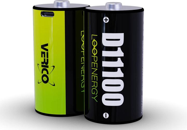 Actual product image Verico LoopEnergy (2 pcs., D, 7400 mAh)