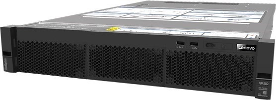 Produktbild Lenovo DCG ThinkSystem SR550 (Intel Xeon Silver 4208, 16 GB, Rack Server)