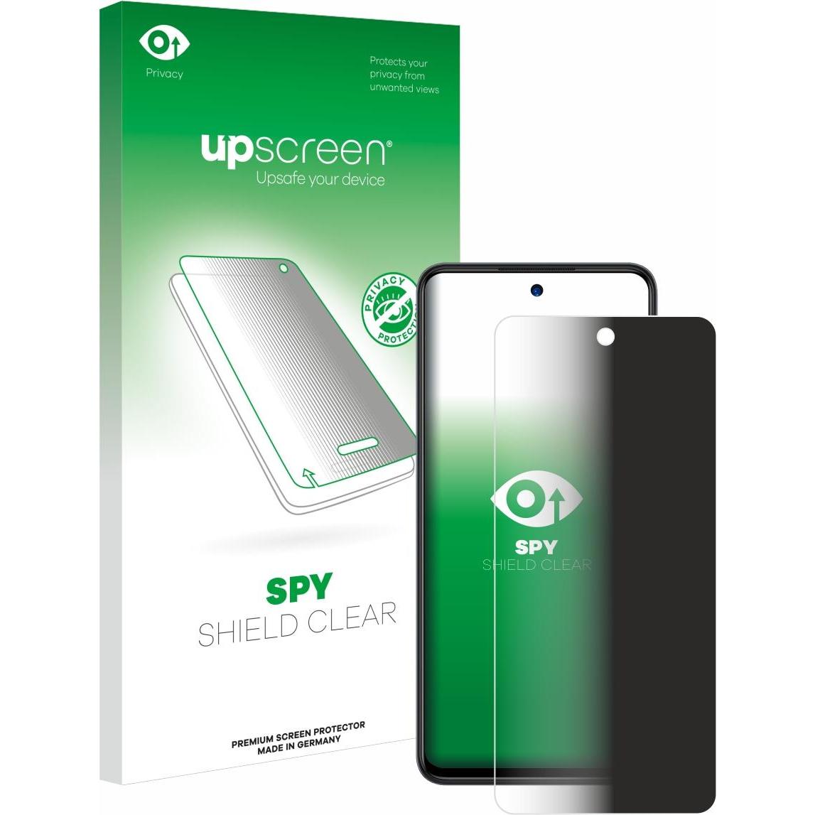 upscreen Sichtschutzfolie Anti-Spy Privacy Folie Blaulicht-Schutz (1 Stück, ZTE Blade A5), Smartphone Schutzfolie, Blau