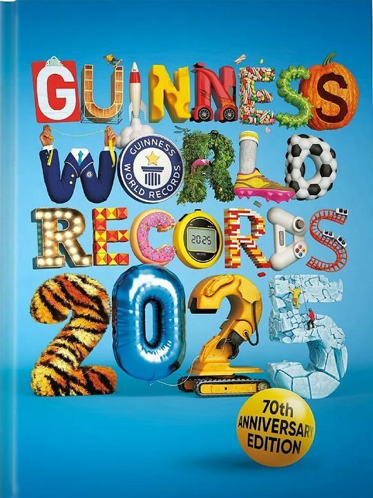Guinness World Records 2025 (Inglese, Collettività, 2024)