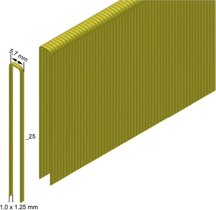 Actual product image Prebena Staples Type E25CNKHA 4600 pcs.