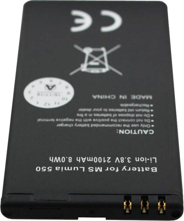 Actual product image Microsoft Akku Lumia 550 Akku BL-T5A, Nokia Lumia 550