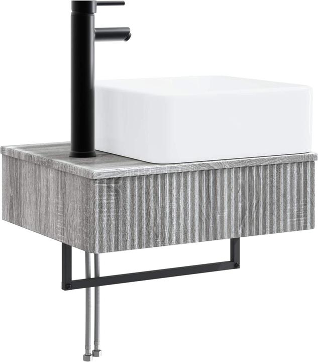 vidaXL Wandmontiertes Waschbecken (390 mm, 500 mm)