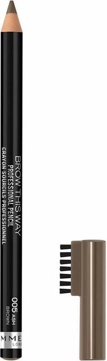 Produktbild Rimmel London Rimmel - Brow This Way Brow Eyebrow Pencil with Brush 005h Brown 0.25g (Ash Brown)