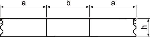 Actual product image OBO Bettermann Underfloor duct (200 cm)