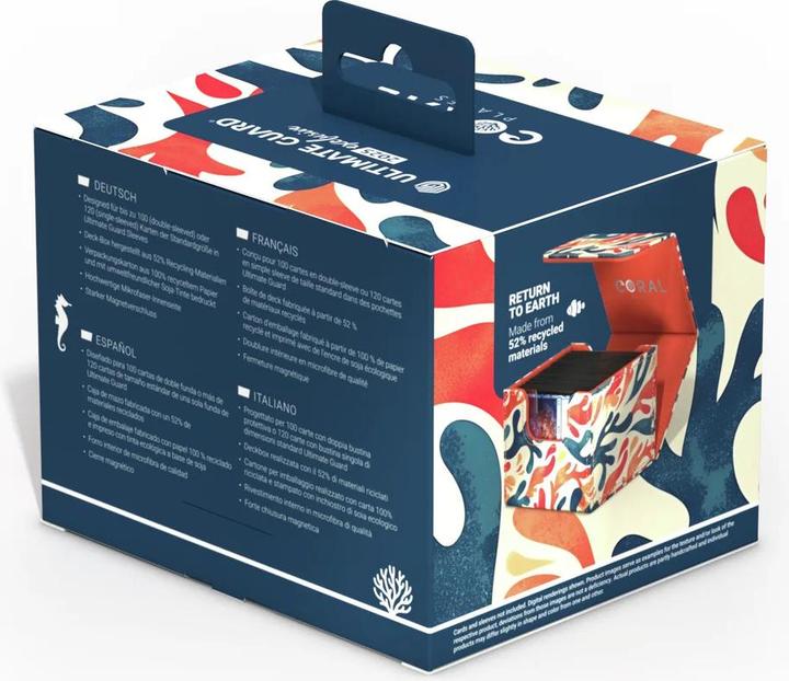 Produktbild Ultimate Guard Sidewinder 100+ Xenoskin 2025 Exclusive "Coral Places" - Mellow Sea