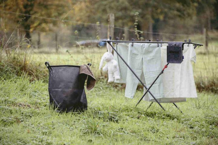 Actual product image Wenko Laundry bin Judy black (69 l)