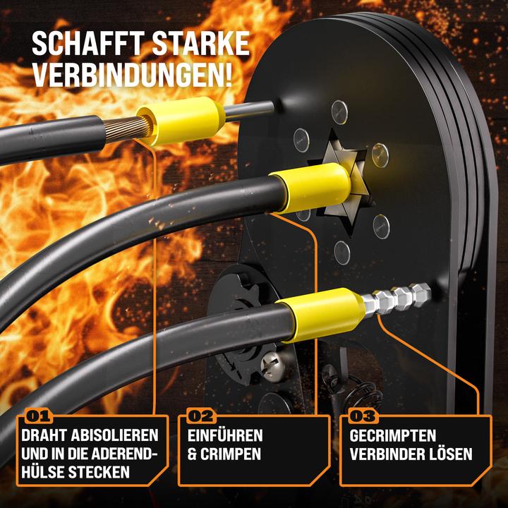 Produktbild Monzana Crimpzange (178 mm)