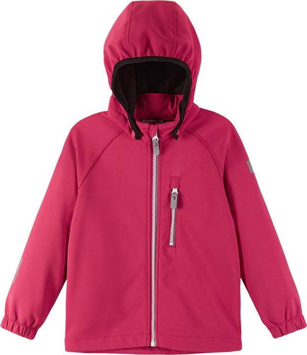 Actual product image Reima Kinder Softshell Jacke Vantti Bright Berry (104)