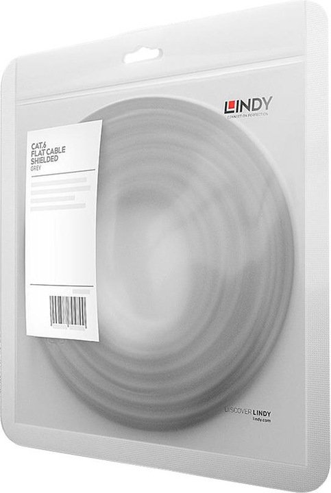 Image du produit Lindy Câble réseau (U/FTP, CAT6, 1 m)
