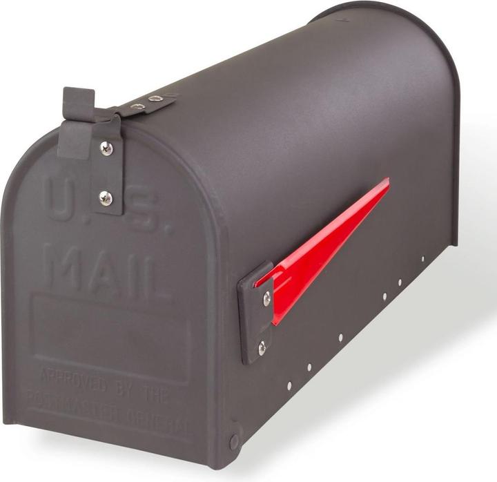 Actual product image Dema American Mailbox aus Stahl, Anthrazit