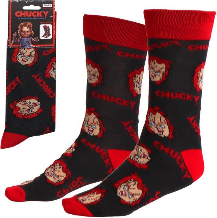 Produktbild Cerdá Chucky Socken Chucky Angry 38-45 (Einzelpack, 38 - 45)