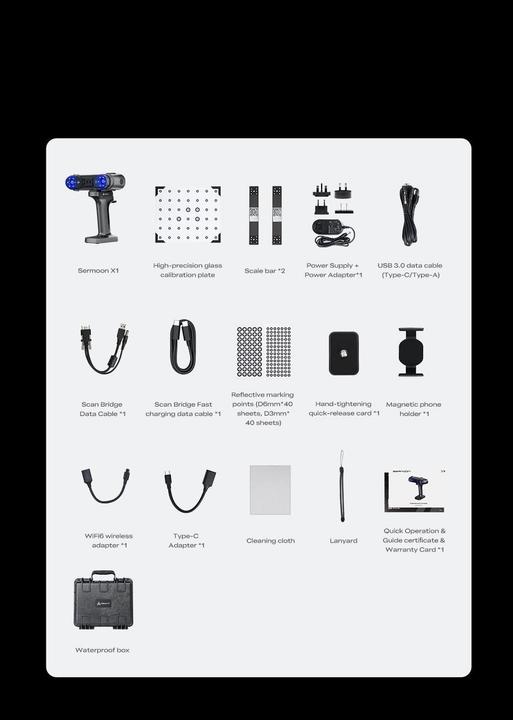 Produktbild Creality Scan Sermoon X1