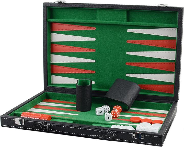Produktbild Bucher&Rossini Backgammon Koffer