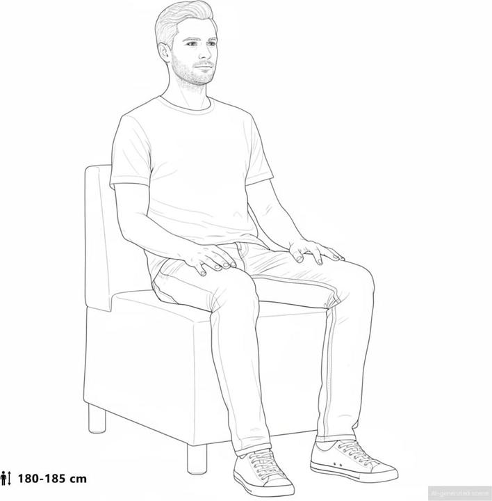 Produktbild vidaXL Modulsofa ohne Armlehnen