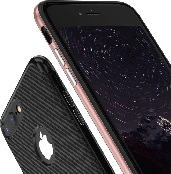 Actual product image König Design Apple iPhone 8 Case Mobile Cover Protective Case Bumper Case Gold (Apple iPhone 8)