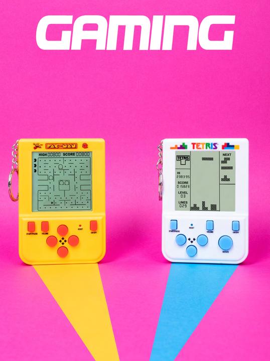Produktbild Fizz Creations Tetris Mini Retro Handheld Videospiel-Schlüsselanhänger