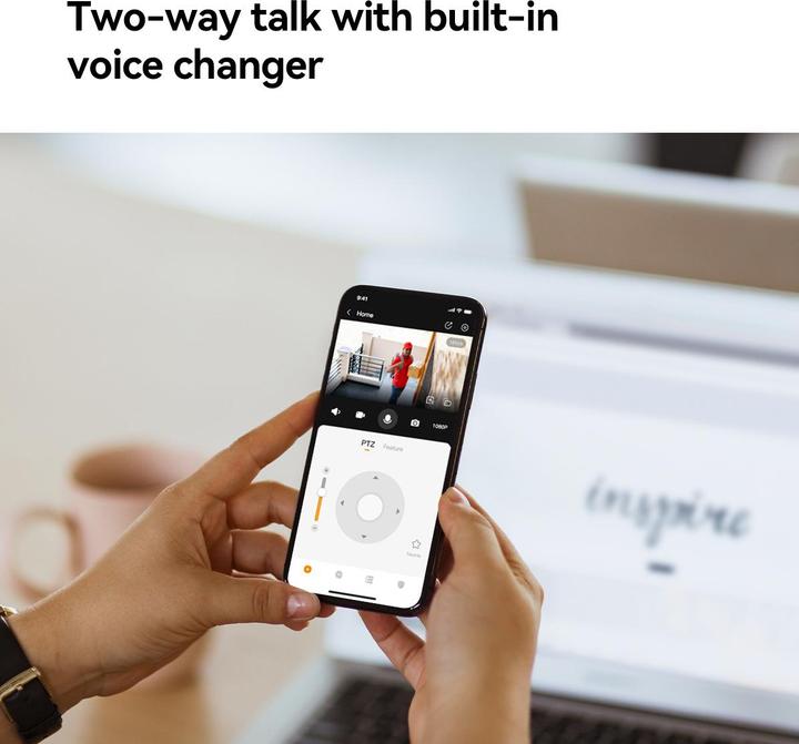 Actual product image Imou Cell PT Lite Kit + Solar Panel (2304 x 1296 Pixels)