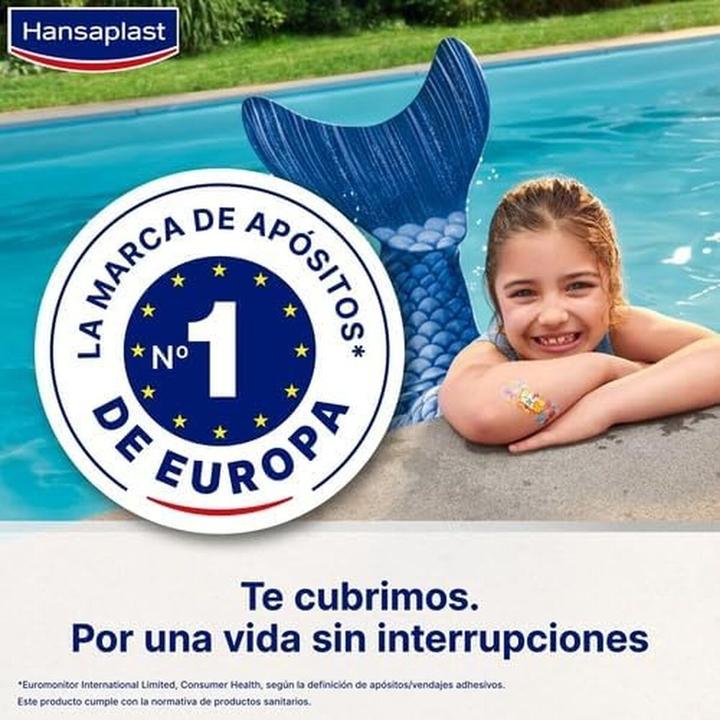 Produktbild Hansaplast Waterproof Adhesive Bandages Aqua For Kids - 20 Pieces (20x)