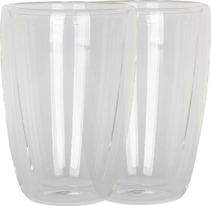Fs-Star Latte Macchiato Glass Set of 2 Double Walled (400 ml, 2 x)