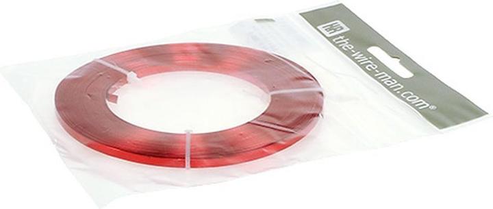 Actual product image The Wire Man Aluminium flat wire (10 m)