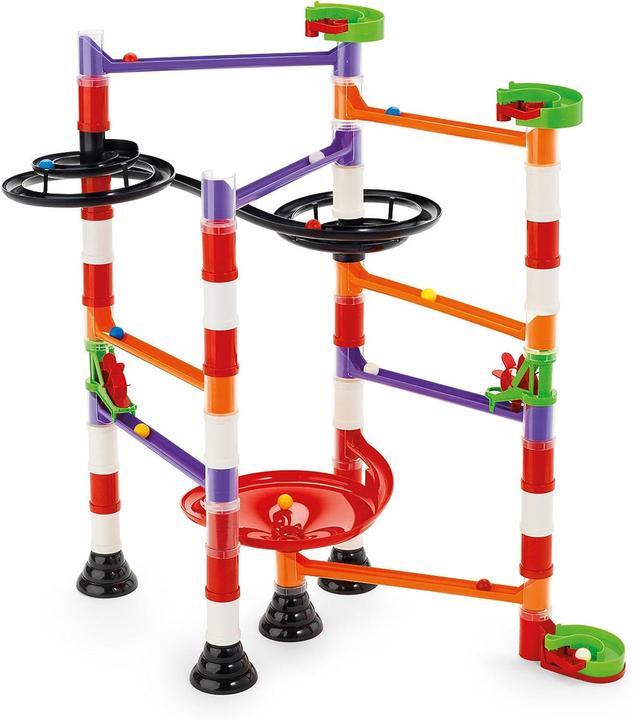 Actual product image Quercetti Marble Track Migoga Run Vortis (75 pcs)