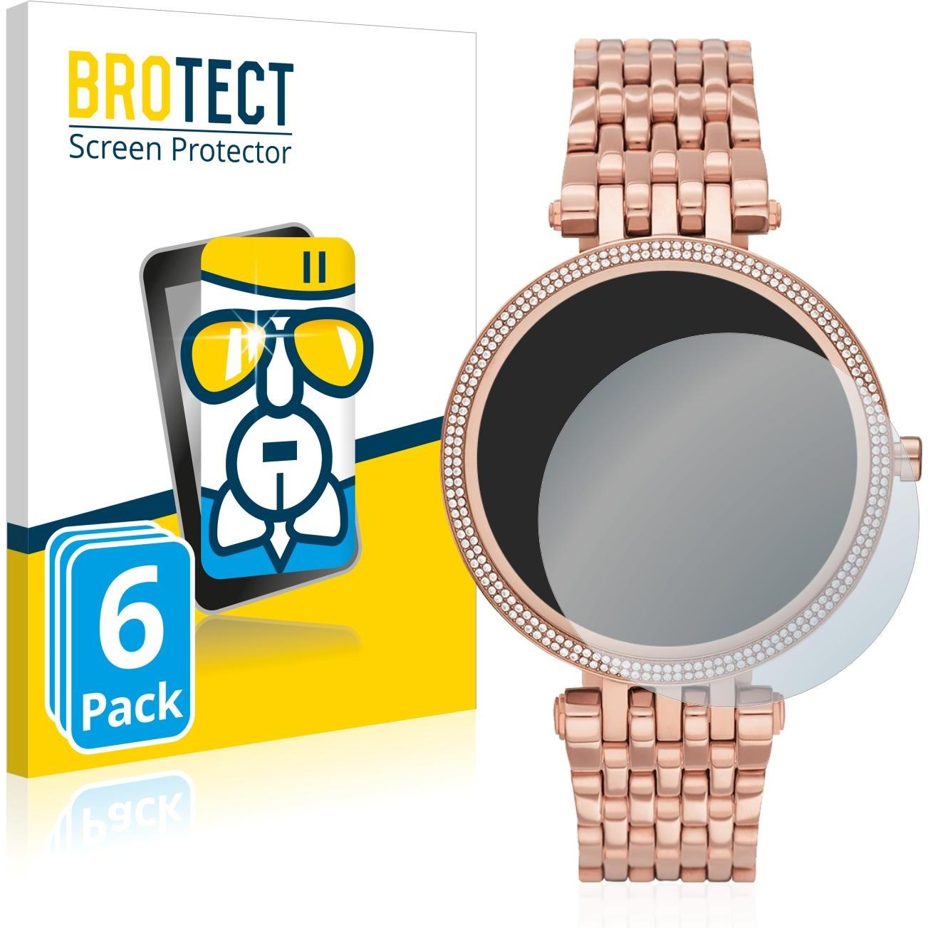 BROTECT AirGlass Panzerglasfolie, Smartwatch Schutzfolie, Transparent