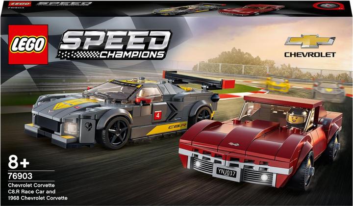 Image du produit LEGO Chevrolet Corvette C8.R Race Car et 1969 (76903, LEGO Speed Champions)