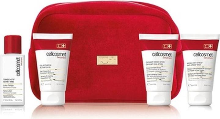 Cellcosmet Beruhigende Hautpflege - Das ultimative Ritual zur Vorbereitung und Revitalisierung der Haut (Gesichtspflege Set)