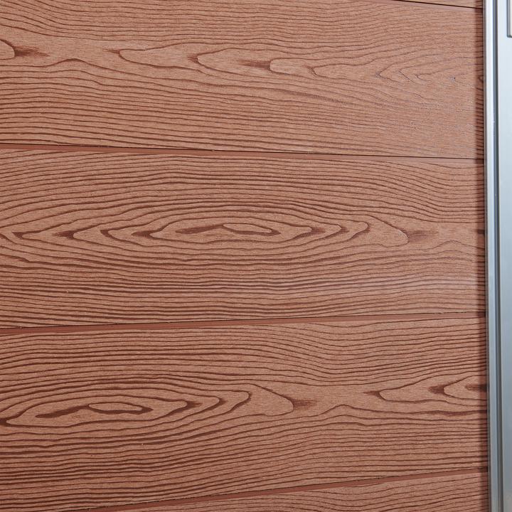Produktbild neu.holz Gartentor Segovia 180x90 cm WPC Holzoptik Braun