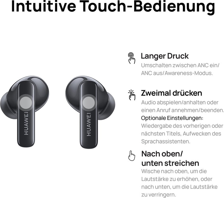 Image du produit Huawei FreeBuds 5i (ANC, 6 h, Sans fil)