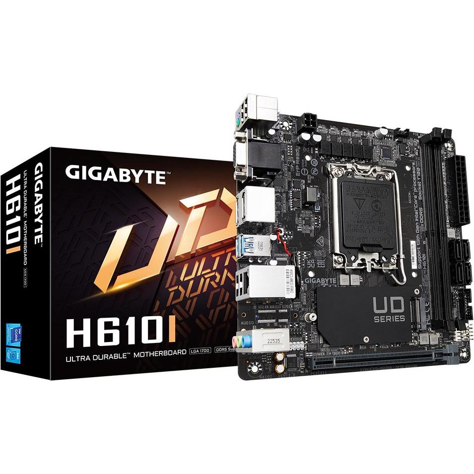 Gigabyte H610I (LGA 1700, Intel H610 Express, Mini-ITX), Mainboard