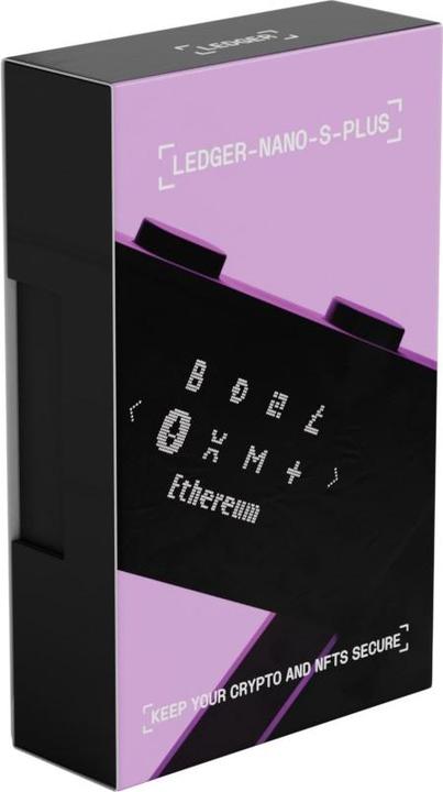 Produktbild Ledger Nano S Plus - Mattschwarz (Bitcoin, Bitcoin Cash, Dash, Ether, Ethereum Classic, Komodo, Litecoin, Neo, Stellar, Ubiq, Vertcoin, Zcash)