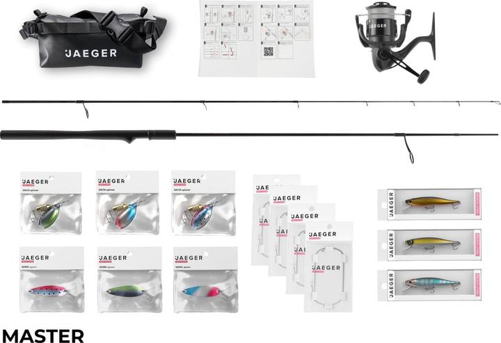 Produktbild Jaeger Trout Go Kit 2 - Forellen Starter Combo (Allroundrute)
