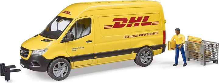 Produktbild Bruder MB Sprinter DHL mit Fahrer
