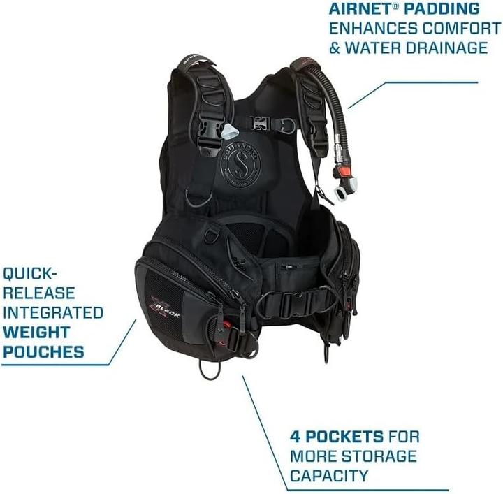 Actual product image Scubapro X Zwart S