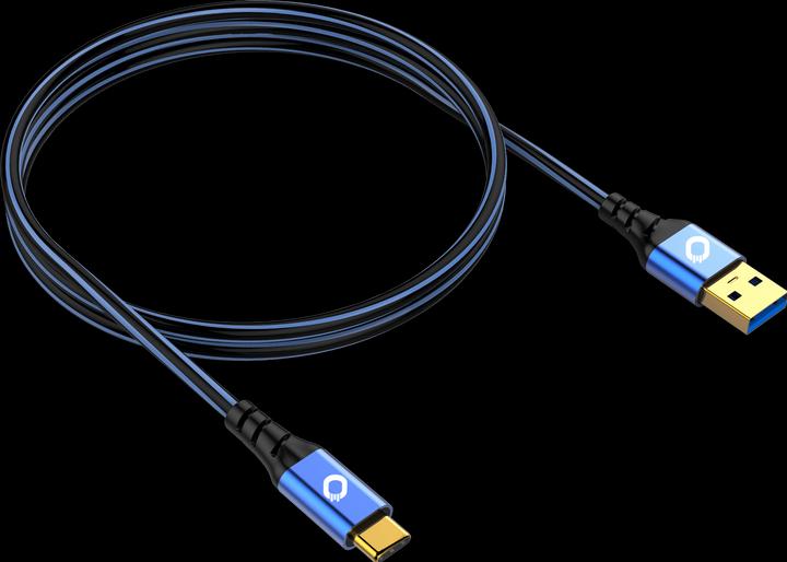 Productafbeelding Oehlbach USB 3.2 Gen 1 (USB 3.0) aansluitkabel (1x male A 1x C™ male) 0,50 m verguld stekkercontact (0.50 m, USB 3.2)