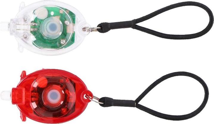 Transparent, Grün, Rot