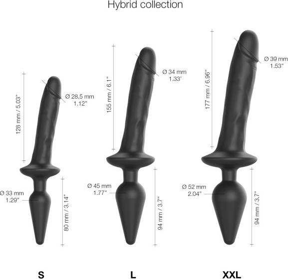 Produktbild Strap-on-me Switch Plug-In Dildo (L)