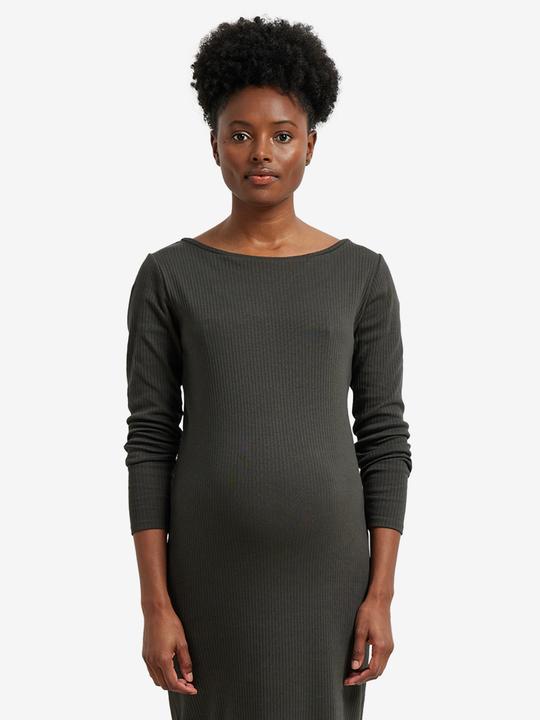 Image du produit Vertbaudet Langes Umstandskleid aus Rippjersey, lange Ärmel (32, 34)