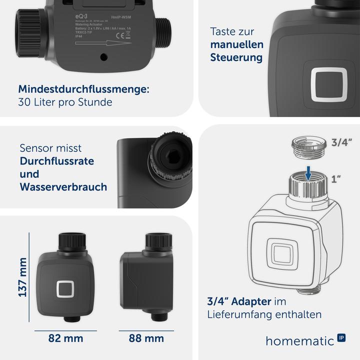 Produktbild Homematic IP Bewässerungsaktor