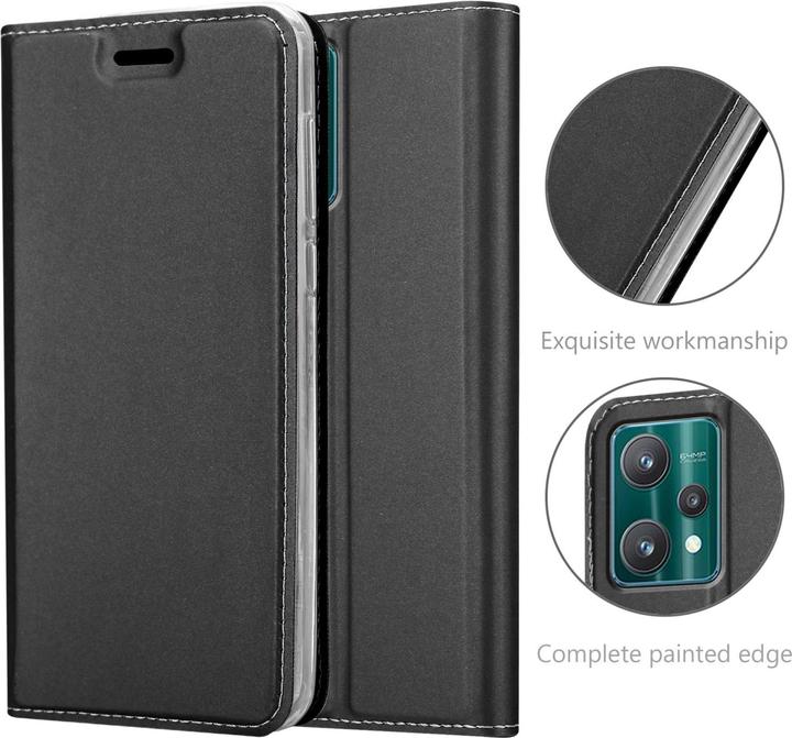 Immagine prodotto Cadorabo Custodia Classy Book per Realme 9 5G / 9 PRO / V25 / Q5 / OnePlus Nord CE 2 LITE 5G (OnePlus Nord CE 2 Lite 5G, Realme 9 Pro+, Vivo V25)
