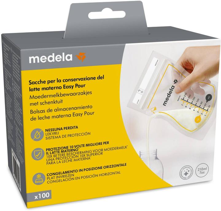 Produktbild Medela Easy Pour Muttermilchbeutel x100