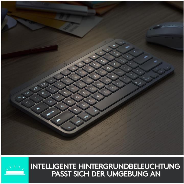 Produktbild Logitech MX Keys Mini (CH, Kabellos)